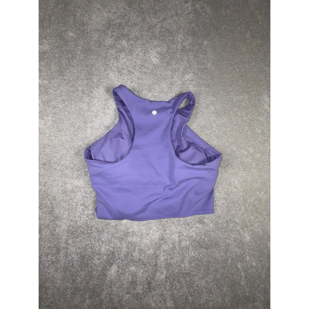 Lululemon Wunder Train Racerback Tank Top Dark Lavender 14
